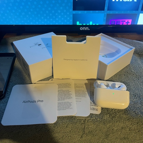 Apple Other - Apple AirPods Pro with White Charging Case